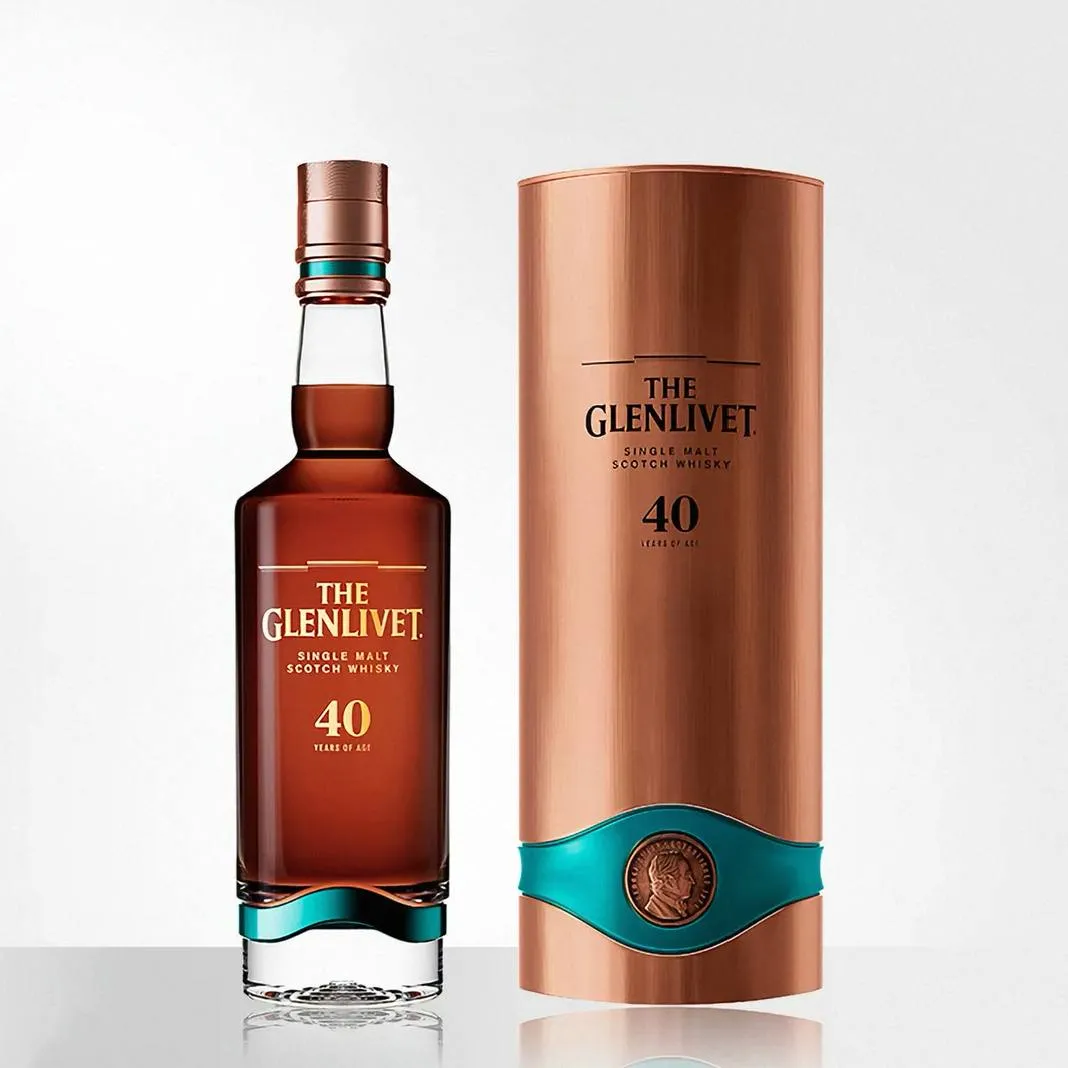 The Glenlivet 格蘭威特40年風味進化系列單一麥芽蘇格蘭威士忌700ml禮盒